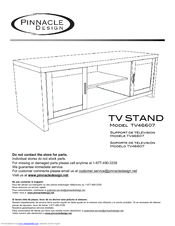 Pinnacle Design TV46607 Parts List