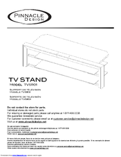 Pinnacle Design TV51101 Parts List