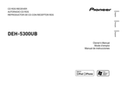 Pioneer DEH-5300UB Owner's Manual