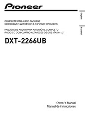 Pioneer DXT-2266UB Owner's Manual