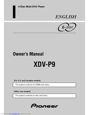 Pioneer XDV-P9 Owner's Manual
