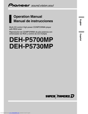 Pioneer DEH-P5730MP Operation Manual