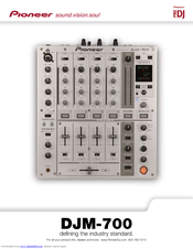 Pioneer DJM-700 Specifications