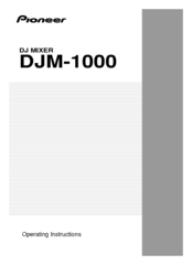Pioneer DRB1371D Operating Instructions Manual