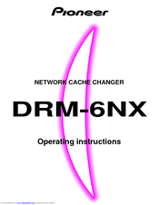 Pioneer DRM-6NX Operating Instructions Manual