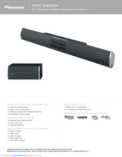 Pioneer HTP-SB300 Specifications
