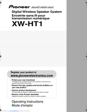 Pioneer XW-HT1 Operating Instructions Manual