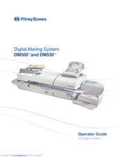 Pitney Bowes DM500 Operator's Manual