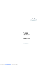 Planar PL1500 User Manual