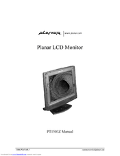 Planar PT1503Z Manual
