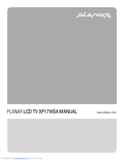 Planar XP17WSA Manual
