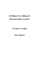 Planet FT-1105A User Manual