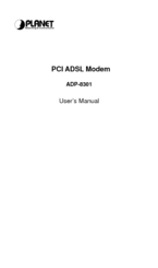 Planet ADP-8301 User Manual