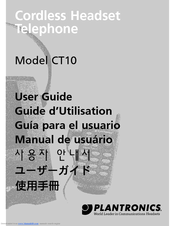 Plantronics CT10 User Manual