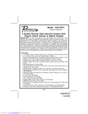 Platinum APS-997C Owner's Manual
