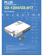 PLUS Vision Data Projector User Manual