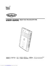 Pogo RipFlash TRIO EVR-100 User Manual