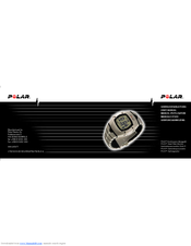 Polar Electro F92ti Gebruiksaanwijzing