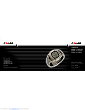 Polar Electro F92ti User Manual