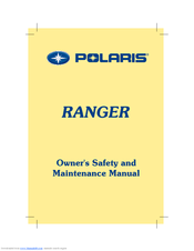 Polaris 2006 99 Ranger Owner's Manual