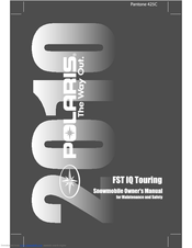 Polaris FST IQ Touring 2010 Owner's Manual