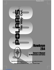 Polaris Hawkeye 2008 Owner's Manual