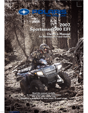 Polaris 2007 Sportsman 500 EFI Owner's Manual