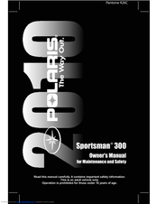 Polaris Sportsman 300 Manuals Manualslib