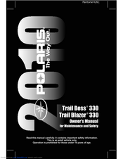 Polaris 2010 Trail Blazer 330 Owner's Manual