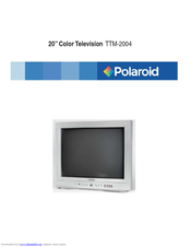 Polaroid TTM-2004 Manual