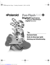 Polaroid Fun Flash 640 SE Quick Start Manual
