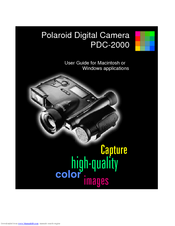 Polaroid PDC-2000 User Manual