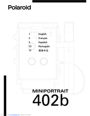 Polaroid 402b User Manual