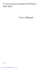 Polaroid PDU-0832 User Manual