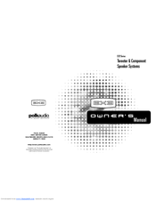 Polk Audio EX3560 Owner's Manual