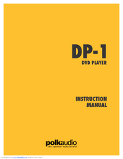 Polk Audio DP-1 Instruction Manual