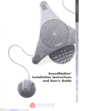 Polycom SoundStation 110 V Installation Instructions And User Manual