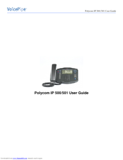 Polycom VoicePipe IP 501 User Manual