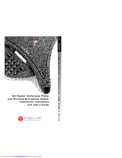 Polycom Wireless Microphone System Installation Instructions Manual