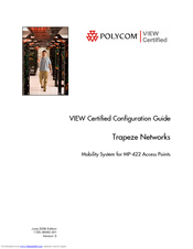 Polycom TRAPEZE NETWORKS 1725-36060-001 Configuration Manual