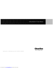 ClearOne Ceiling DocCam II User Manual