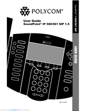 Polycom 501SIP User Manual