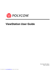 Polycom ViewStation SP ViewStation User Manual