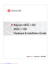 Polycom MGC+50 ReadiConvene Hardware Installation Manual
