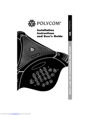 Polycom VoiceStationTM 100 TM 100 Installation And User Manual