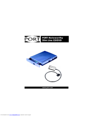 PORT Noteworthy Slim Line CD/DVD Manual