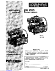 Porter-Cable CF2400 Instruction Manual