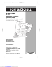 Porter-Cable PC1800JS Instruction Manual