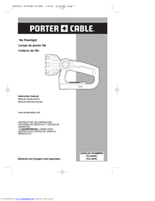 Porter-Cable PC1800FL Instruction Manual