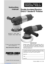 Porter-cable 7335 Manuals | ManualsLib